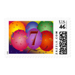 balloons, 7th, birthday, happy, girl's,