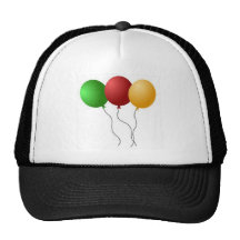 PARTY BALLOONS MESH HAT