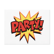 Party Bang Post Cards