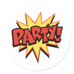 Party Bang stickers