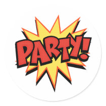 Party Bang stickers