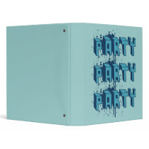 Party 3 Ring Binders