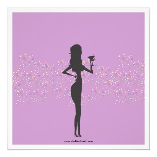 Party Bride Cocktail Bachelorette Party Invitation