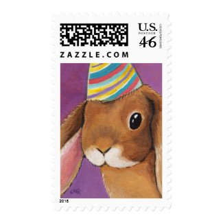 Party Bunny Rabbit - Medium stamp