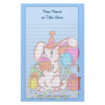 Party Bunny Stationery