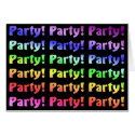 Party! cards by dndartstudio Party! cards