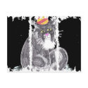 Party Cat postcards