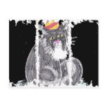 Party Cat postcards