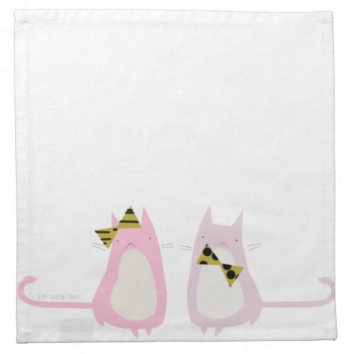 Party Cats Cocktail Napkins Zazzle