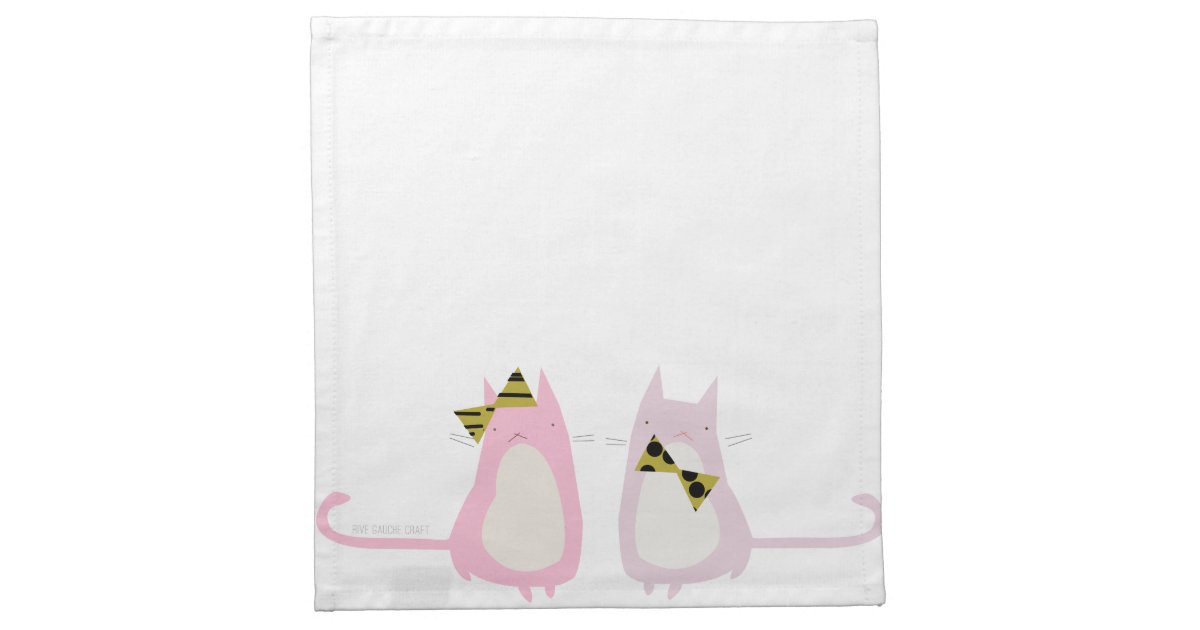 Party Cats Cocktail Napkins Zazzle