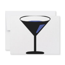 party cocktail icon invitations