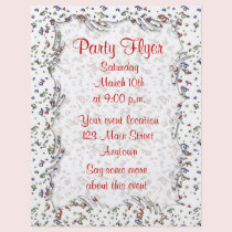 Party Confetti flyers