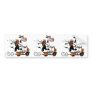 party cow scrapbook sticker bumper sticker