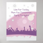 Party  Crowd Print