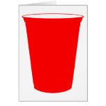 party cup greeting card