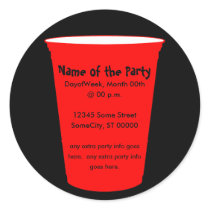 party cup invite stickers by asyrum party cup invite stickers