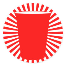 party cup sticker