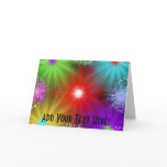 Party Design Greeting Card