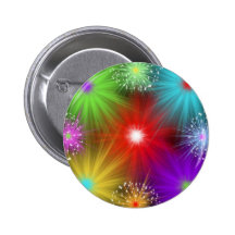 Party Design Pinback Button