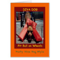 "Party Diva Dog Style!" Greeting Card by chriscory28 "Party Diva Dog Style!" Greeting Card