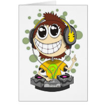 Party Dj Card