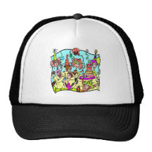 Party Down 50th Birthday Gifts Hats