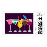 Party Drinks Postage Stamps