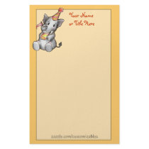 Party Elephant Stationery