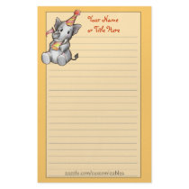 Party Elephant Stationery