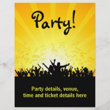Party flyer