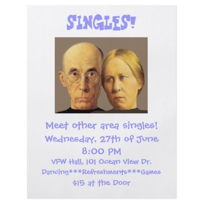 singles flyer