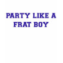 Party: Frat Boy - men's green ringer t-shirts