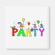 Party Fridge Magnets