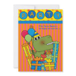 Party Gator Birthday Party Invitation