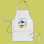 Party Girl in Pink Rainbow aprons
