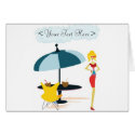 Party Girl in Pink Rainbow cards
