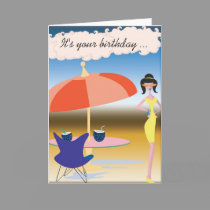 Party Girl in Yellow cards