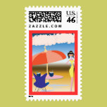 Party Girl in Yellow stamps