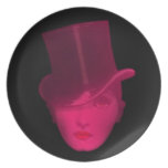 Party Girl, is always up to a party. Dinner Plate