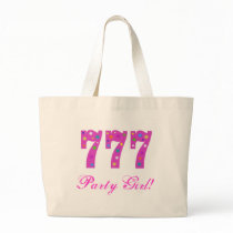 Party Girl! Pink 777 Classic Hip Tote Bag by vegasdusoleil Party Girl! Pink 777 Classic Hip Tote Bag