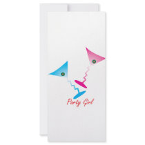 party girl rack cards by Cheryldesigns party girl rack cards