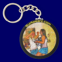 Party Girls KeyChain