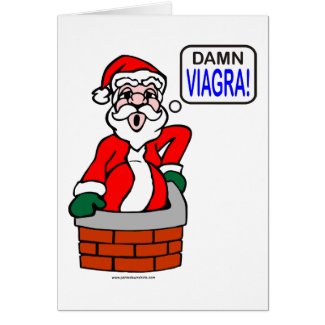 PARTY HARD THIS X-MAS! GREETING CARDS