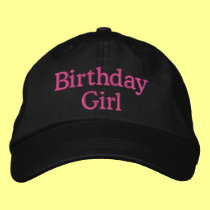 Party hat grown up style.. embroidered hats