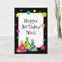 Party Hats Card card