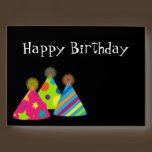 Party Hats Greeting Card Envelope envelopes