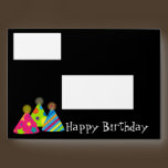 Party Hats Greeting Card Envelope envelopes