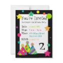 Party Hats Invitation invitation