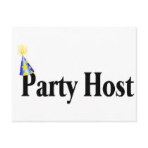 Party Host postcards by CelebrationZazzle Party Host postcards