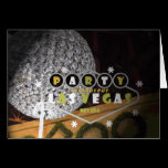 PARTY IN FABULOUS LAS VEGAS Card cards